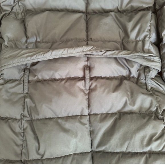 Crew Wintress Black Down Puffer Belted Coat - Picture 8 of 9